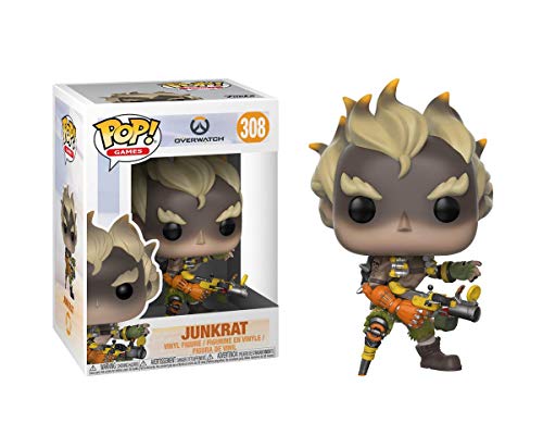 Funko 29045 Overwatch 29045 Games Junkrat Pop Vinyl Figure, Multi