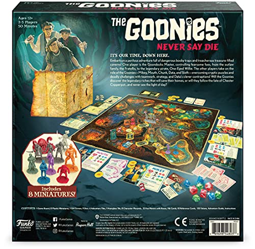 Funko 54803 Signature Games: The Goonies: Never Say Die Game (Inglés)