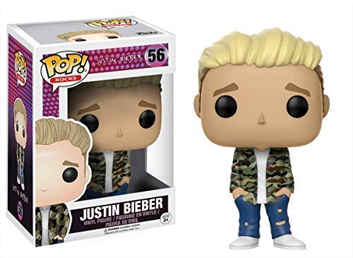 Funko- Justin Bieber Figura de Vinilo, seria Rocks (14351)