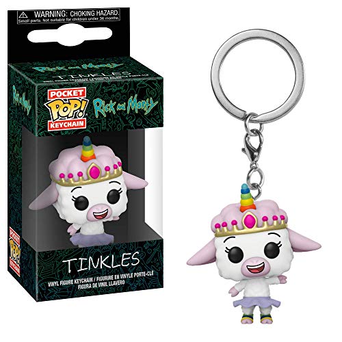 Funko Keychaim Rick & Moty Tinkles, Multicolor (35931), Talla Única