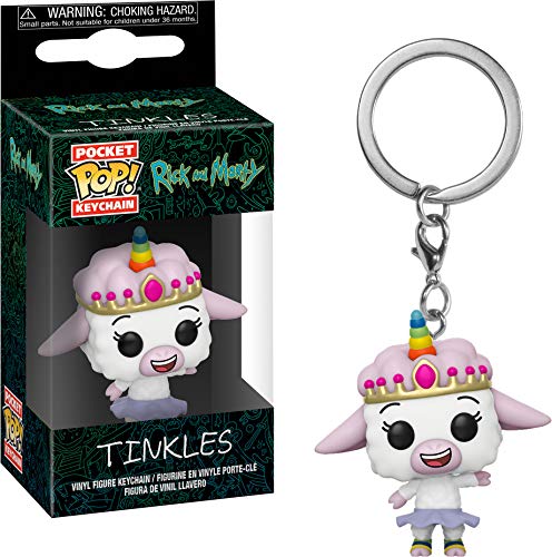 Funko Keychaim Rick & Moty Tinkles, Multicolor (35931), Talla Única