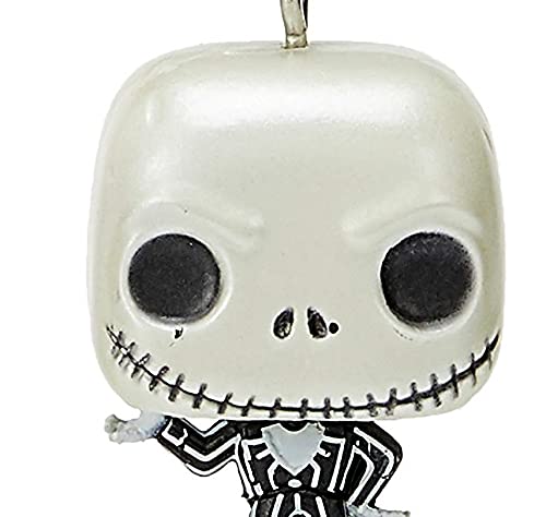 Funko Pocket Pop! - Llavero de Nightmare Before Christmas Jack Skellington Metallic