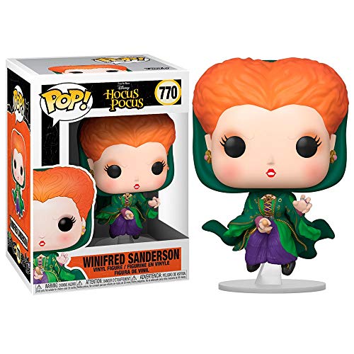 Funko- Pop Disney: Hocus Pocus-Winifred Flying All Other Figura Coleccionable, Multicolor (49139)