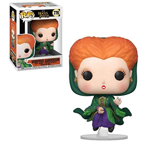 Funko- Pop Disney: Hocus Pocus-Winifred Flying All Other Figura Coleccionable, Multicolor (49139)