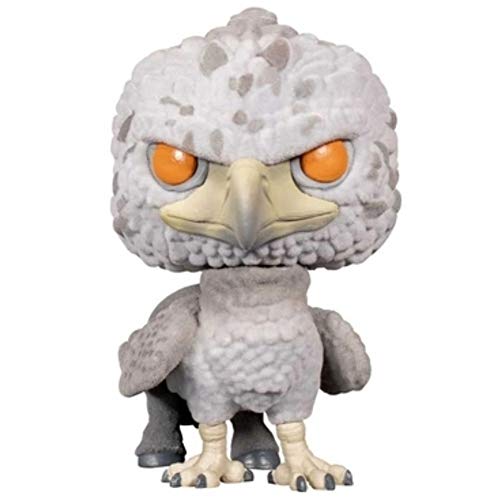 Funko POP! Harry Potter Buckbeak [Flocked] #104 Exclusive Bundled with PET Compatible .50mm Extra Rigged Protector