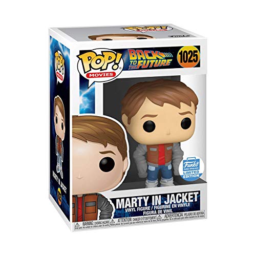 Funko Pop Marty in Jacket #1025 Back to The Future Marty McFly