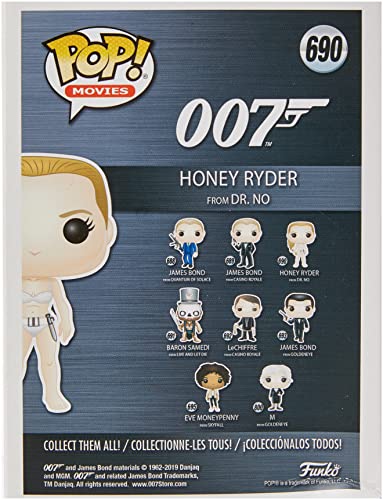 Funko Pop! Movies: 007 - Honey Ryder from Dr. No #690 Vinyl Figure, Multicolor