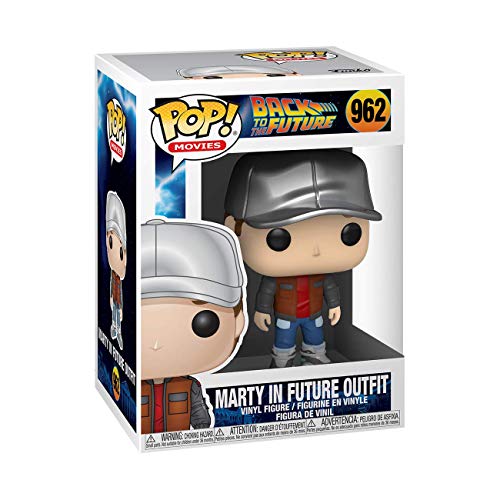 Funko - Pop! Movies: Back to the Future - Marty in Future Outfit Figura Coleccionable, Multicolor (48707)