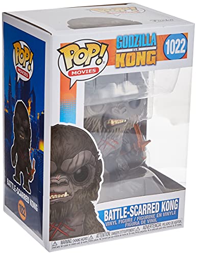 Funko- Pop Movies Godzilla Vs Battle Worn Kong, Figura coleccionable, Multicolor (50954)