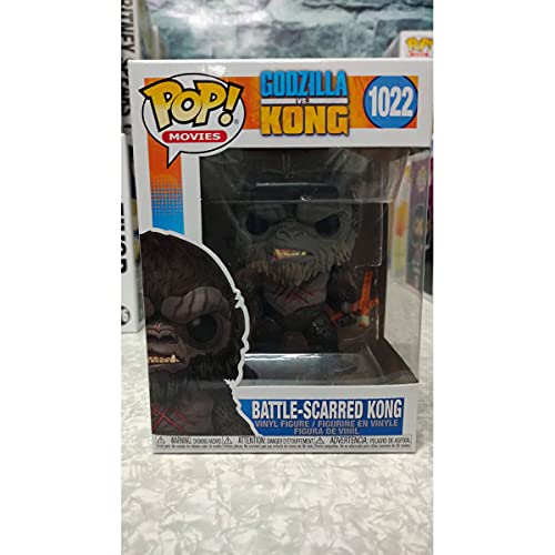 Funko- Pop Movies Godzilla Vs Battle Worn Kong, Figura coleccionable, Multicolor (50954)