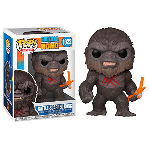 Funko- Pop Movies Godzilla Vs Battle Worn Kong, Figura coleccionable, Multicolor (50954)