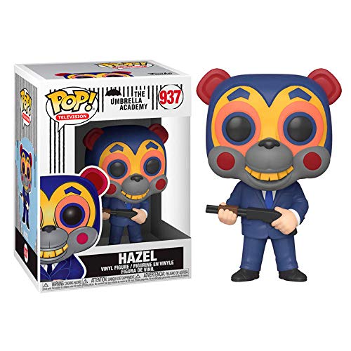 Funko - Pop! TV: Umbrella Academy - Hazel w/mask Figura Coleccionable, Multicolour (45055)