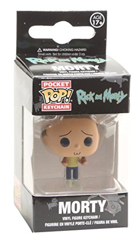 Funko- Rick and Pocket Keychain: Rick & Morty: Morty (12919)