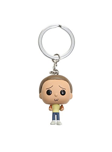 Funko- Rick and Pocket Keychain: Rick & Morty: Morty (12919)