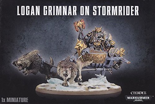 Games Workshop Logan Grimnar On Stormrider Warhammer 40,000 by