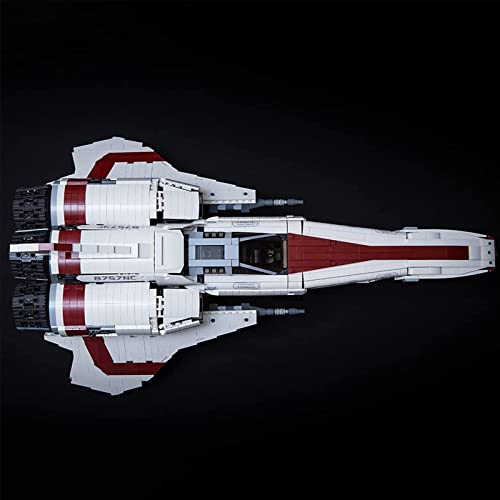 GAOZH Modelo de Nave Espacial técnica, 2691 Piezas Enorme Nave Espacial Moc Bloques de sujeción Juego de construcción Compatible con Lego Star Wars estático