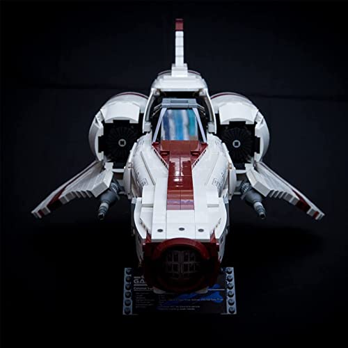 GAOZH Modelo de Nave Espacial técnica, 2691 Piezas Enorme Nave Espacial Moc Bloques de sujeción Juego de construcción Compatible con Lego Star Wars estático