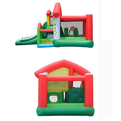 GAXQFEI Castillos Hinchables para Niños 's Castillo Inflable de Interior para Niños' S Tobogán para Niños 'Juguetes para Niños Al Aire Libre Gran Parque de Atracciones Castillo Inflable Jardín de I