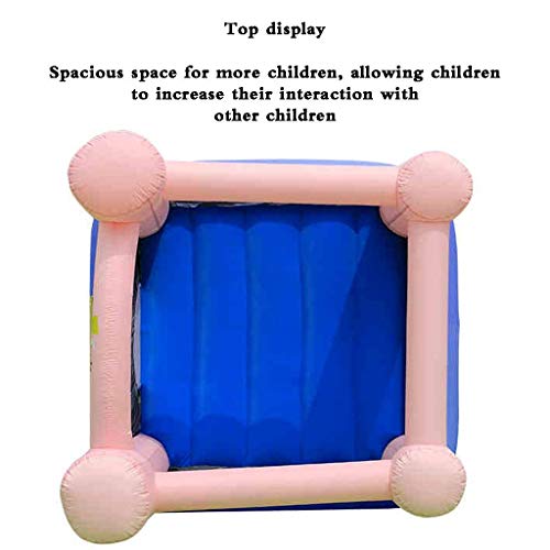 GAXQFEI Castillos Hinchables para Niños 's Castillo Inflable para Niños' Juguetes para Niños, Parque de Atracciones Toboganes Inflables Equipo para Parques de Atracciones Al Aire Libre Trampolín pa