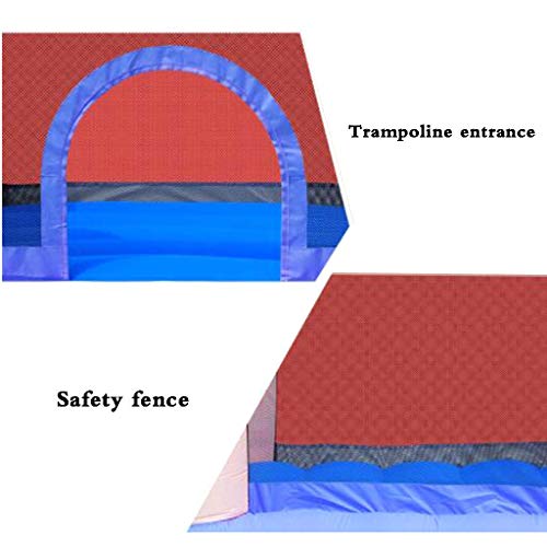 GAXQFEI Castillos Hinchables para Niños 's Castillo Inflable para Niños' Juguetes para Niños, Parque de Atracciones Toboganes Inflables Equipo para Parques de Atracciones Al Aire Libre Trampolín pa