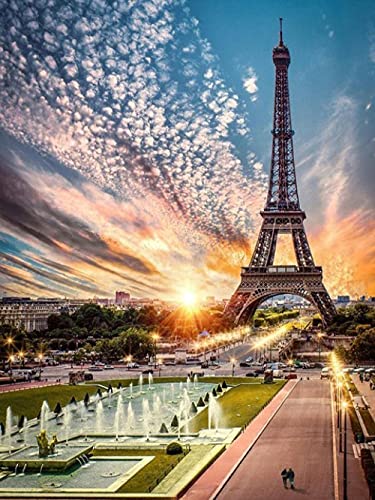 GBPR Puzzle 1000 Piezas Torre Eiffel-1000 Rompecabezas Puente De Infantiles Adolescentes Resistente Desafío de Ejercicio Cerebral Juego de Alta dificultad Regalo para