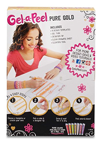 Gel-a-Peel Starter Craft Kit- Pure Gold by Gel-a-Peel