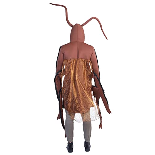 GGOODD Halloween Carnaval Fiesta de Navidad Etapa Rendimiento Ropa Cucaracha Body Cosplay Disfraz para Adultos Niños