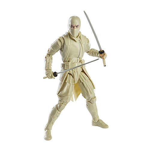 G.I. Joe E8496 Classified Series - Snake Eyes: Figura Premium Storm Shadow 17 con empaque con Arte Distintivo - 15 cm