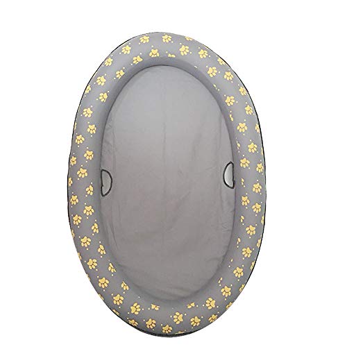 Ginkago Juguete inflable de la piscina del flotador de la piscina del animal doméstico del juguete (Grey)