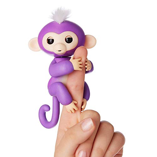 Giochi Preziosi WowWee Fingerlings Violeta, Mini mono robótico interactivo