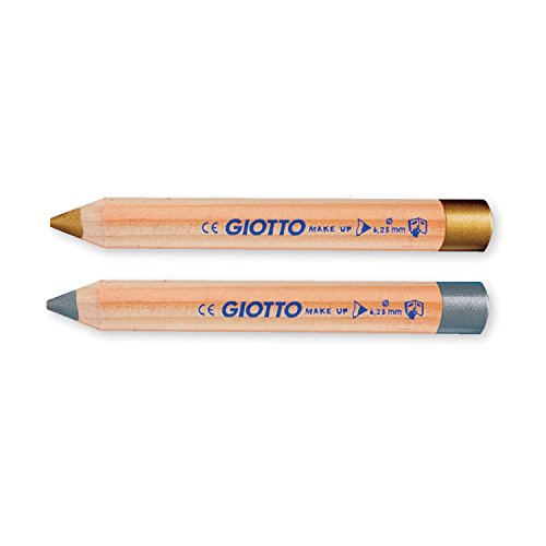 Giotto, Set lápices cosméticos Make up glamour colors+gold and silver