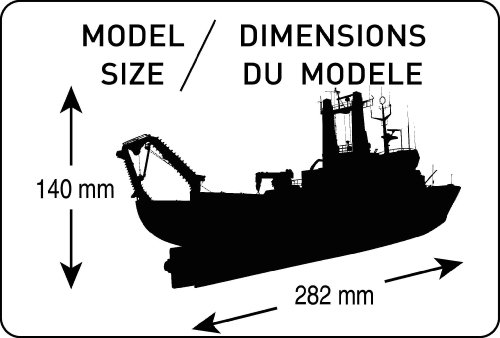 Glow2B Heller - 80615 - Maqueta para Construir - Titanic Searcher Le Suroit - 1/200