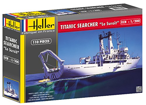 Glow2B Heller - 80615 - Maqueta para Construir - Titanic Searcher Le Suroit - 1/200