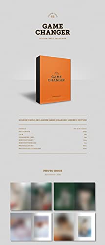 Golden Child - Game Changer (Limited ver.) (2nd Album) Album+BolsVos K-POP Webzine (9p), Decorative Stickers, Photocards