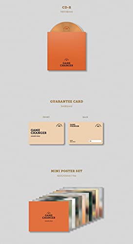 Golden Child - Game Changer (Limited ver.) (2nd Album) Album+BolsVos K-POP Webzine (9p), Decorative Stickers, Photocards