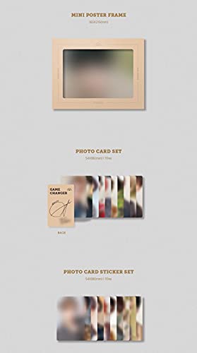 Golden Child - Game Changer (Limited ver.) (2nd Album) Album+BolsVos K-POP Webzine (9p), Decorative Stickers, Photocards