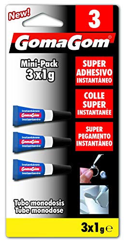 Gomagom No.3 Súper Adhesivo Instantáneo monodosis 1g (3) - 15610