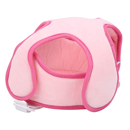 Gorra protectora para bebé y niño pequeño, transpirable, anticolisión, para cabeza de seguridad, color rosa