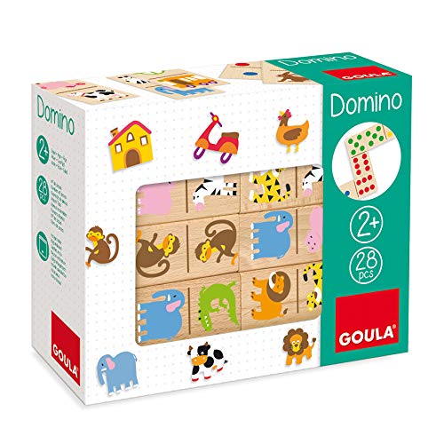 Goula - Dominó Zoo - Juego preescolar educativo a partir de 2 años