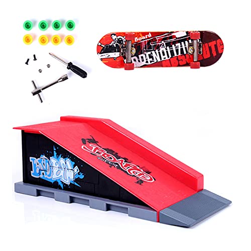 Gran regalo para los entusiastas del deporte y amantes del monopatín, lo disfrutarán con este kit de skate Park Toy (D)