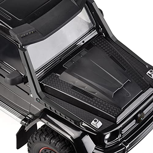 Greatangle-UK G162DB Snorkel de Goma para Traxxas TRX-4 G500 TRX-6 G63 1/10 RC Crawler Accesorios de Tubo de Escape de Coche RC Repuestos Negro