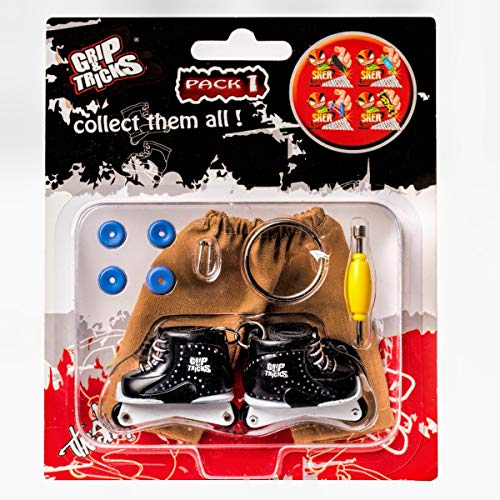 Grip & Tricks - Finger Roller Freestyle - Mini Patines Freestyle Pack1