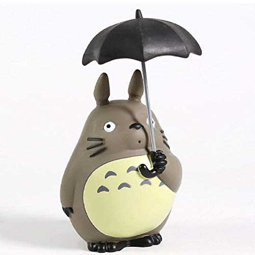 GSDGSD Miyazaki Hayao Serie Vecino con Paraguas PVC Figura Coleccionable película de Dibujos Animados muñeca Juguete Regalo 15 cm