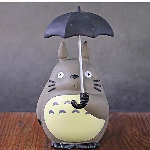 GSDGSD Miyazaki Hayao Serie Vecino con Paraguas PVC Figura Coleccionable película de Dibujos Animados muñeca Juguete Regalo 15 cm