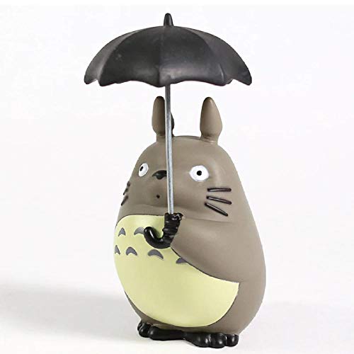 GSDGSD Miyazaki Hayao Serie Vecino con Paraguas PVC Figura Coleccionable película de Dibujos Animados muñeca Juguete Regalo 15 cm