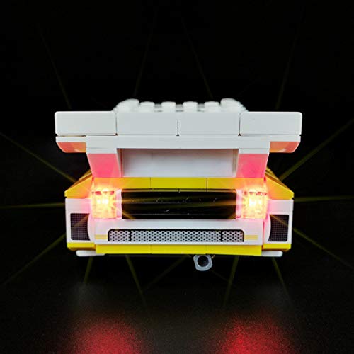 GUDA Juego de luces LED para Lego 76897, juego de luces LED Speed Champions 1985, Audi Sport Quattro S1, compatible con Lego, sin set Lego