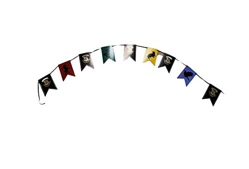 Guirnalda de banderines de Harry Potter para decoración de habitación