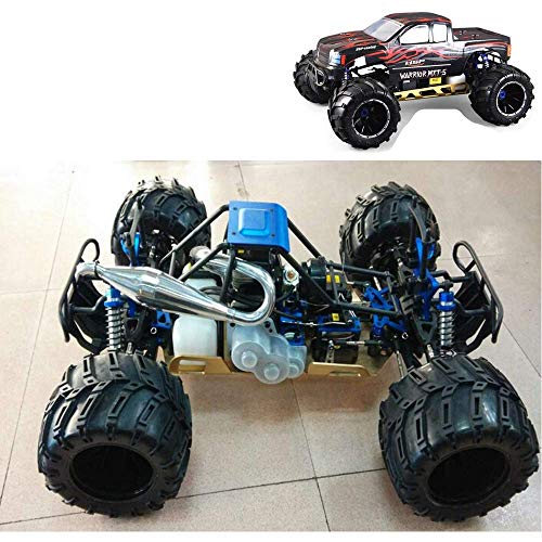 GVCTⓇ Coche RC de Gasolina de Escala 1/5 para Adultos, Buggy RTR 4WD con Motor de Gasolina de Alto Rendimiento 32CC, Monster Truck controlado por Radio, vehículo de Juguete Todoterreno