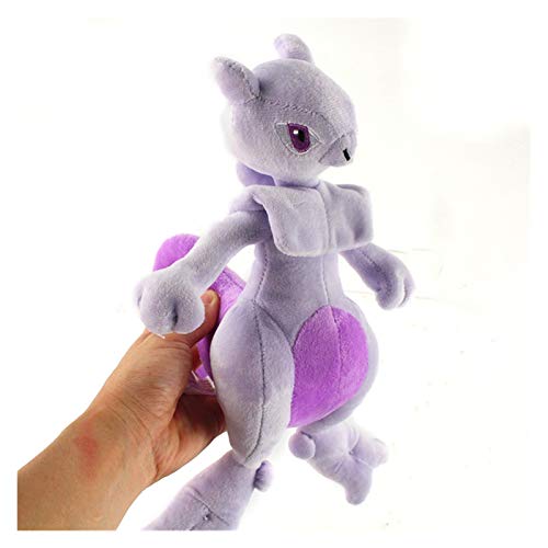 Gzjdtkj Peluche 26 cm 46cm Anime Mascotas Juguete de Peluche Mewtwo Sr. Mime Dumb Show Muñecas de Relleno Suaves Regalos de cumpleaños (Color : 46cm Mr. Mime)