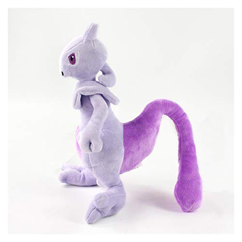 Gzjdtkj Peluche 26 cm 46cm Anime Mascotas Juguete de Peluche Mewtwo Sr. Mime Dumb Show Muñecas de Relleno Suaves Regalos de cumpleaños (Color : 46cm Mr. Mime)